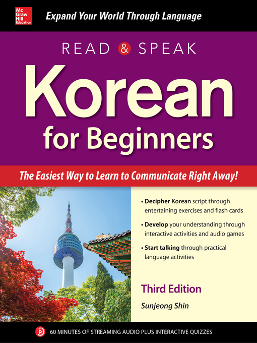 Title details for Read and Speak Korean for Beginners by Sunjeong Shin - Wait list